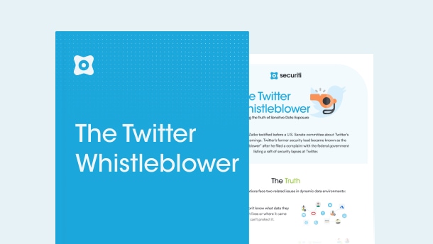 The Twitter Whistleblower - Securiti