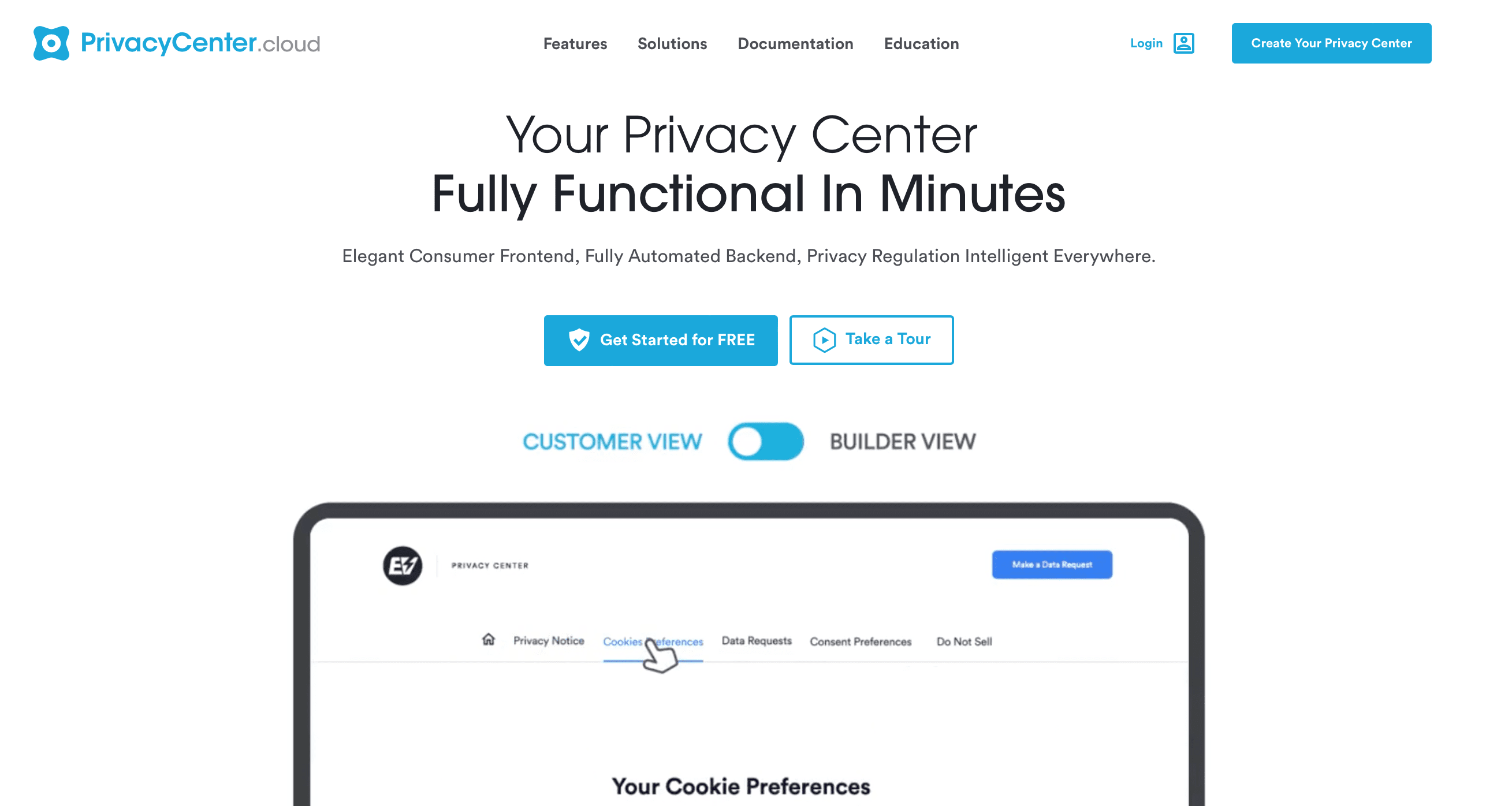 Privacy Center Shopify Integration