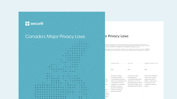 Canada’s Major Privacy Laws - Securiti