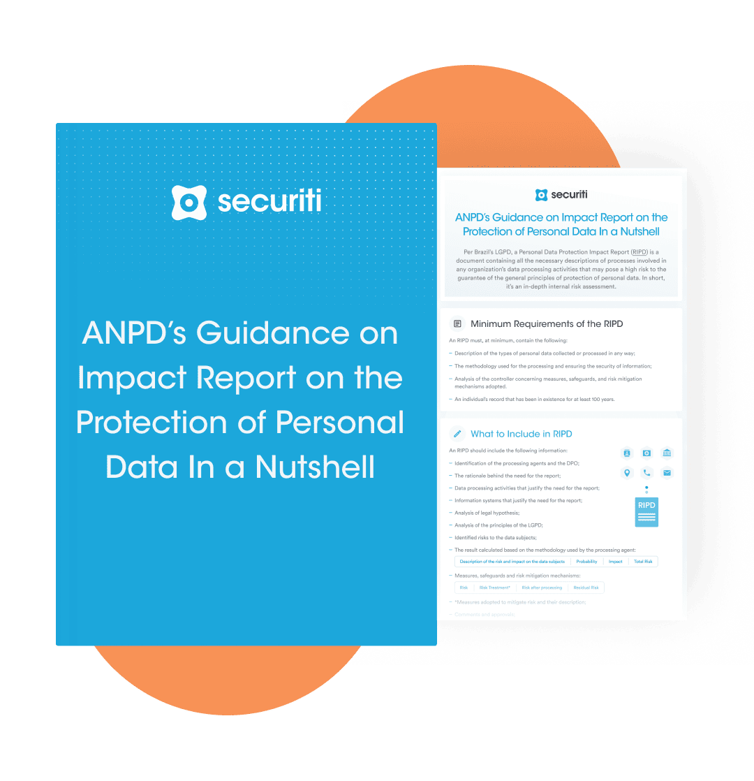 ANPD’s Guidance on Impact Report on the Protection of Personal Data In a Nutshell