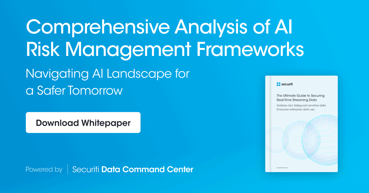 AI Risk Management Frameworks - Securiti