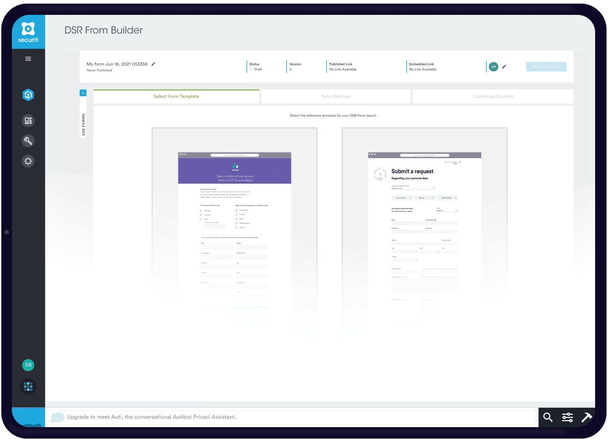 ADHICS dsr portal