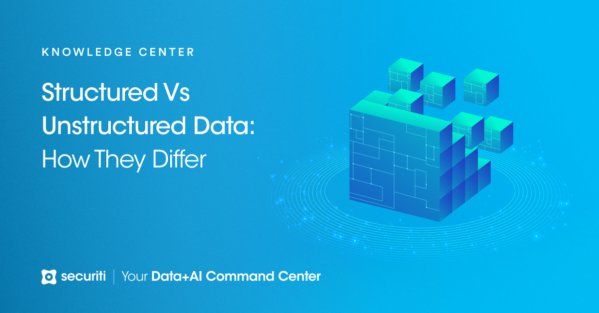 Structured and Unstructured Data: Key Differences - Securiti