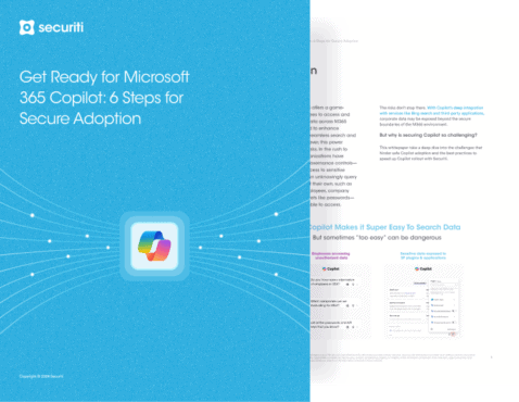 Get Ready for Microsoft 365 Copilot: 6 Steps for Secure Adoption - Securiti