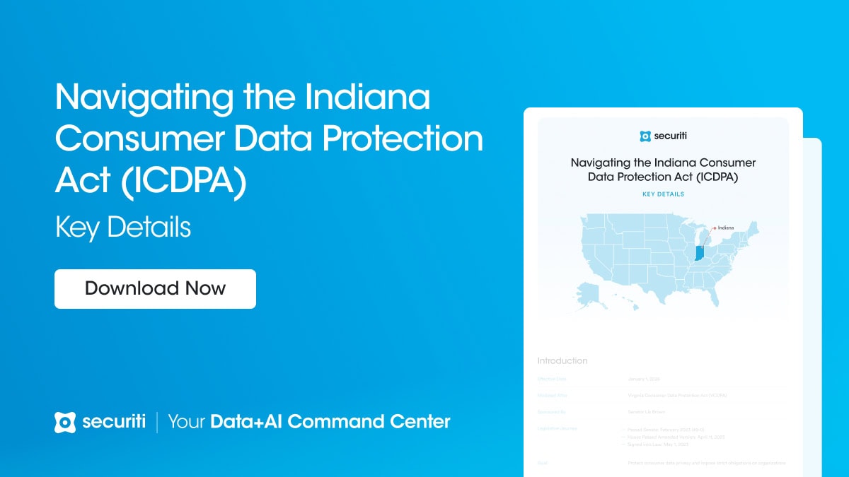 Navigating The Indiana Consumer Data Protection Act Icdpa Key Details Securiti Navigating The Indiana Consumer Data Protection Act Icdpa Key Details Securiti