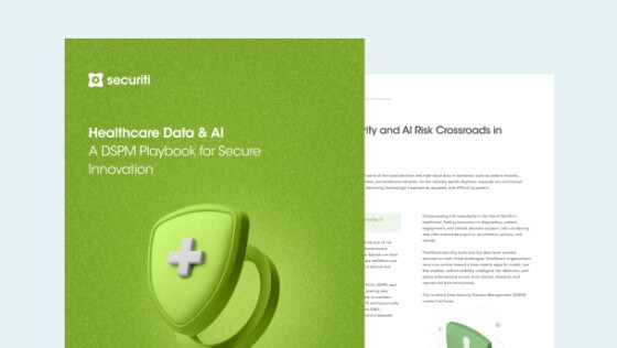 Healthcare Data & AI: A DSPM Playbook for Secure Innovation