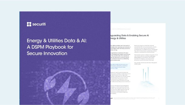 Energy Data & AI: A DSPM Playbook for Secure Innovation