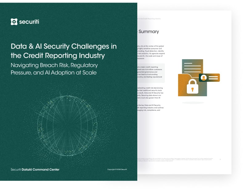 Data & AI Security Challenges in the Credit Reporting Industry