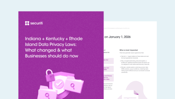 Indiana, Kentucky & Rhode Island Privacy Laws