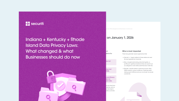 Indiana, Kentucky & Rhode Island Privacy Laws