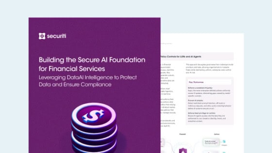 Building A Secure AI Foundation For Financial Services