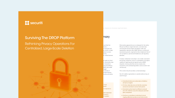 Surviving the DROP Platform: Rethinking Privacy Operations for Centralized, Large-Scale Deletion