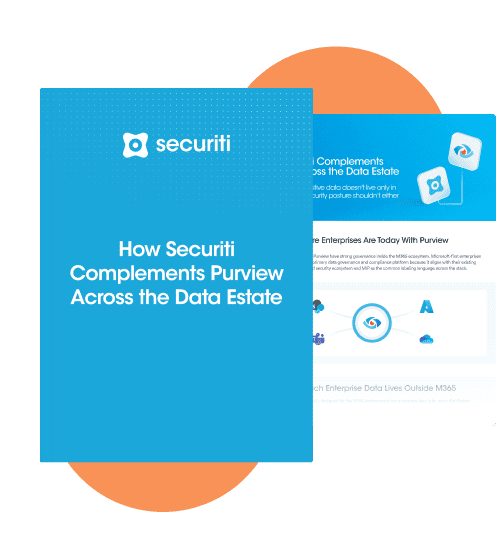 How Securiti Complements Purview Across the Data Estate