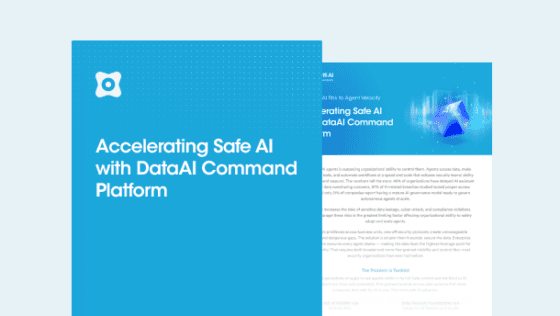 Accelerating Safe AI with DataAI Command Platform